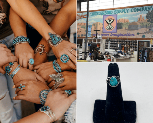 Hand Crafted Southwestern Style Jewelry cover photo collage