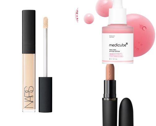 My favorite beauty recs cover photo collage