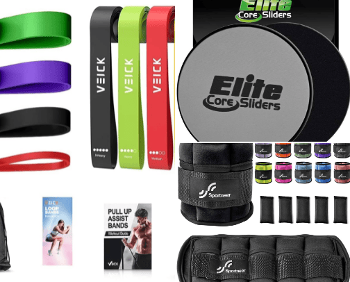 Top Girly AT HOME Gym Must Haves cover photo collage