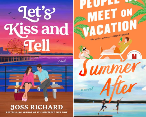 Summer Romance Reads cover photo collage