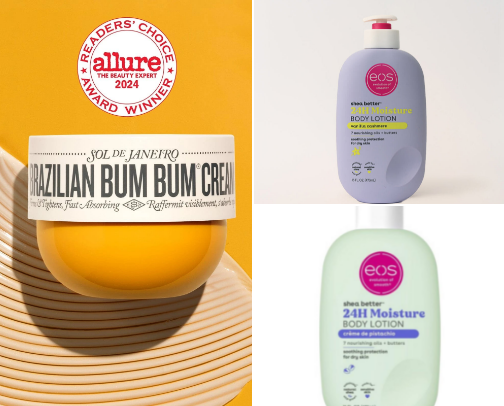 My fav lotions cover photo collage