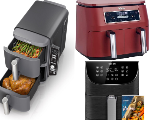 Air Fryer Essentials & Accessories: Top Amazon Picks for Florida Kitchens cover photo collage