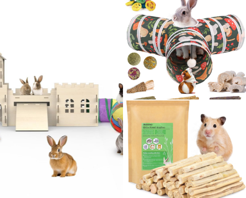 Hoppy Home Essentials 🐰 for your Rabbit Fam cover photo collage