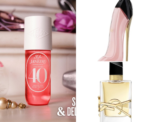 parfumes cover photo collage