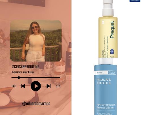 My Skincare Routine cover photo collage