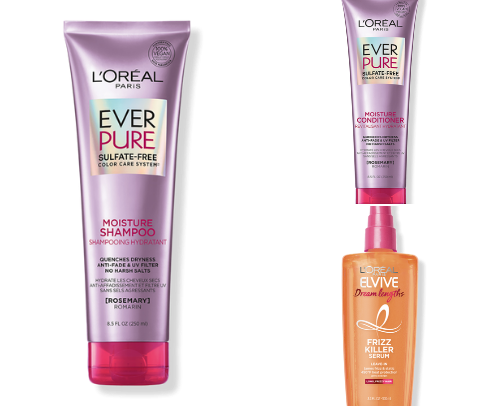 Haircare favorites cover photo collage