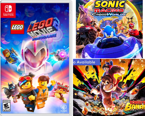 My favorite switch games cover photo collage