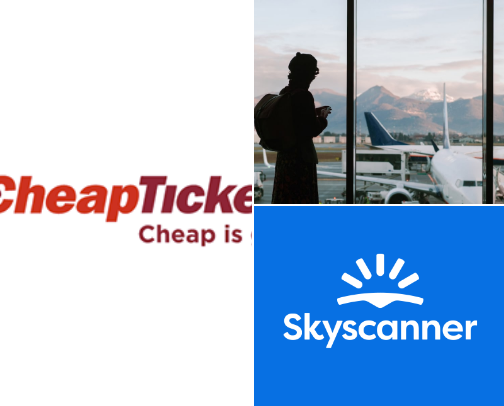 My go to website to buy some tickets ✈️ cover photo collage