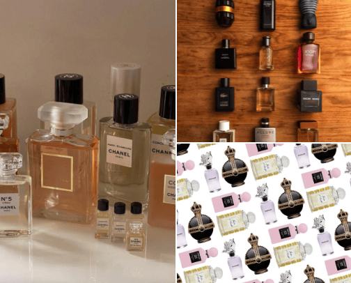 PERFUMES HIM&HER cover photo collage