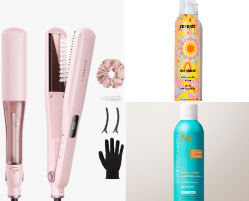 Best products for silk press cover photo collage