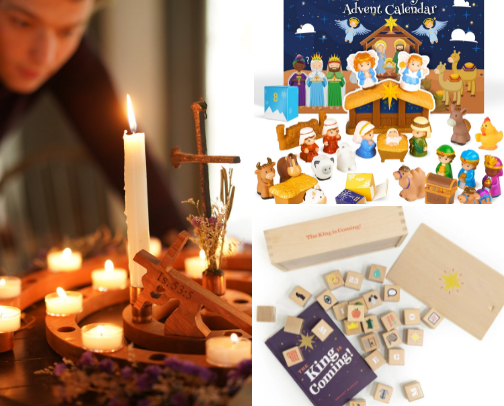 Christian Christmas Traditions cover photo collage