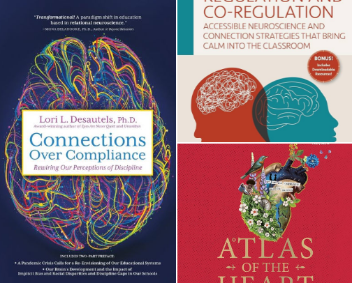 SEL, Wellness, & Parenting Books for Adults cover photo collage