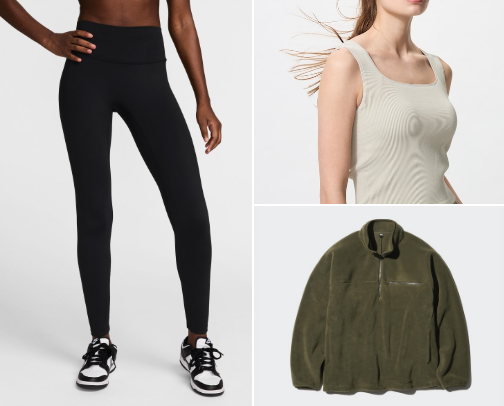 Fitness, Accessories & Transitional Style cover photo collage