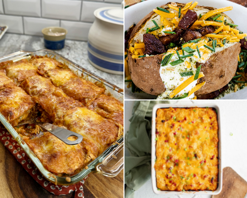 Busy Mom Dinner Ideas: 25 Kid-Friendly Weeknight Meals That Save Time cover photo collage