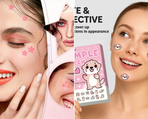 Cute Pimple Patches for Acne Girlies 💕 cover photo collage