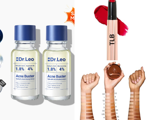 My favorite beauty recs cover photo collage