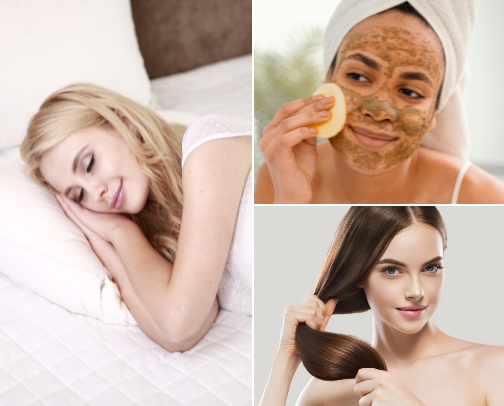 Zero Cost Beauty Tips cover photo collage