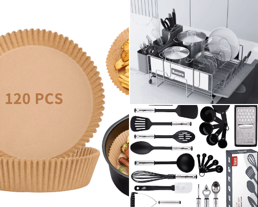 Kitchen Essentials cover photo collage