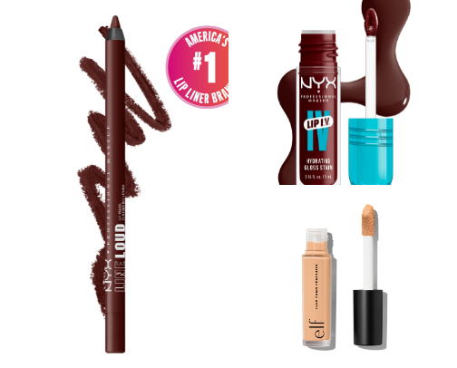 What you will find in my makeup bag! cover photo collage