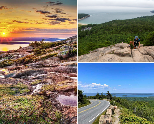Coastal Maine cover photo collage