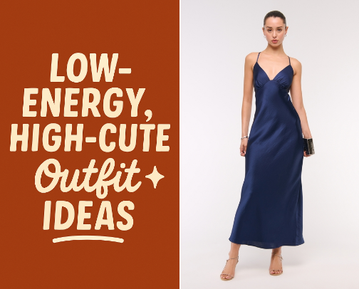 Low-Energy, High-Cute Outfit Ideas cover photo collage