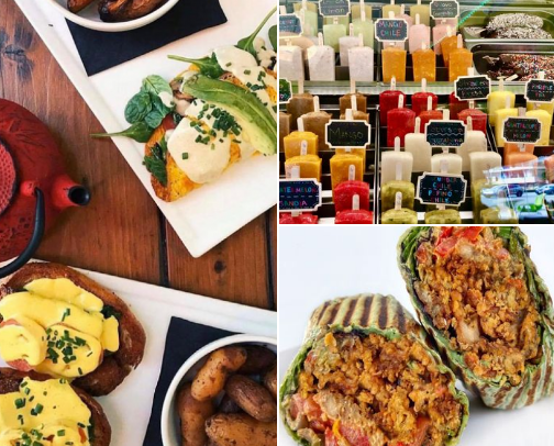 My Go To Vegan Eateries Los Angeles Edition 🌴 cover photo collage