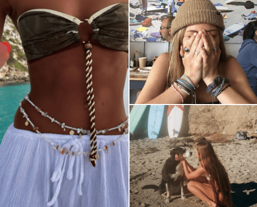 Salted Granola cover photo collage
