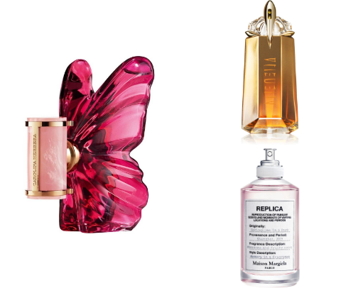 Parfumes that smell divine cover photo collage