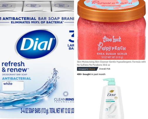 Body care favs 🧡 cover photo collage
