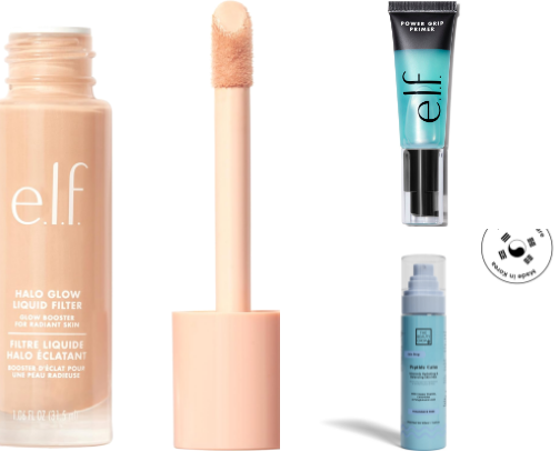 "Drugstore Makeup Holy Grails: Get the Look for Less!" cover photo collage