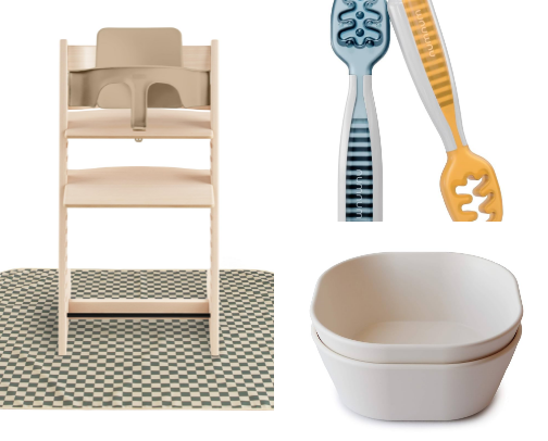 Feeding baby & toddler cover photo collage