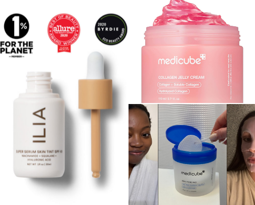 My favorite beauty recs cover photo collage