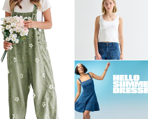Overalls cover photo collage