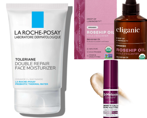 Dry skin faves cover photo collage