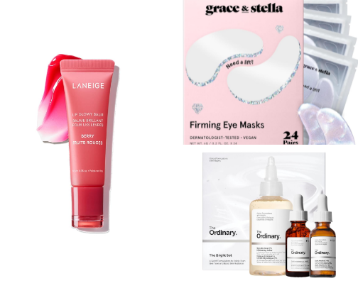 Skincare, makeup & more🫧 cover photo collage