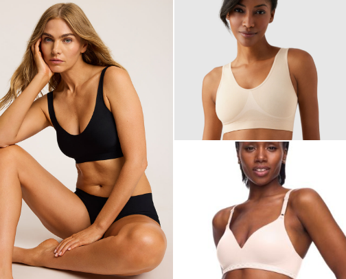 Stop Wearing Underwires That Stab You by 2 PM: 10 Holy Grail Seamless Bras Under $50 That Feel Like Naked Skin But Lift Like Magic cover photo collage