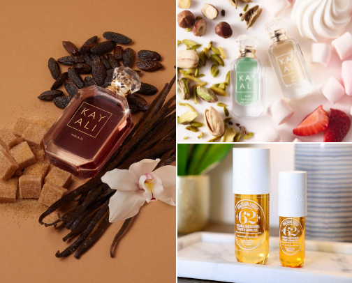 Perfumes and Body sprays that turn heads 👀🩷 cover photo collage