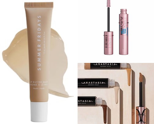 beauty items always in my makeup bag cover photo collage