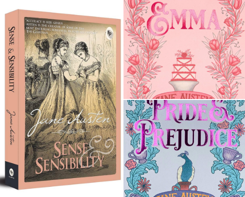 Jane Austen✨️🪻 cover photo collage