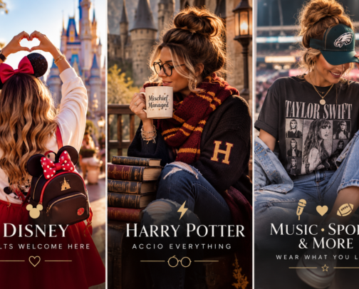 Wear Your Obsession: Merch I Actually Love cover photo collage