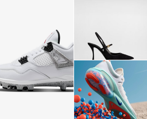 Hot sneakers cover photo collage