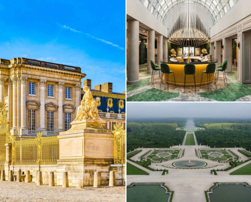 Versailles, France: Palace Days, Garden Wanders and Cozy Stays cover photo collage
