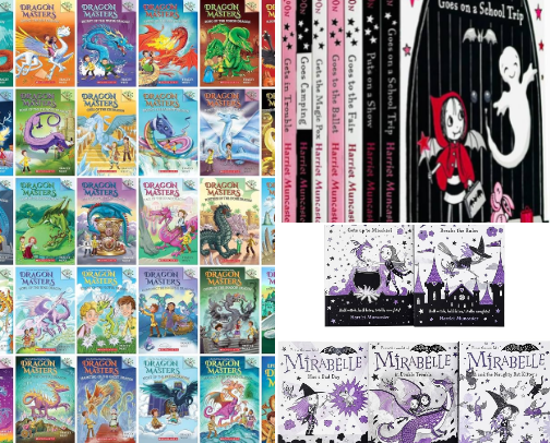 Early Chapter Books to Turn Kids into Keen Readers cover photo collage