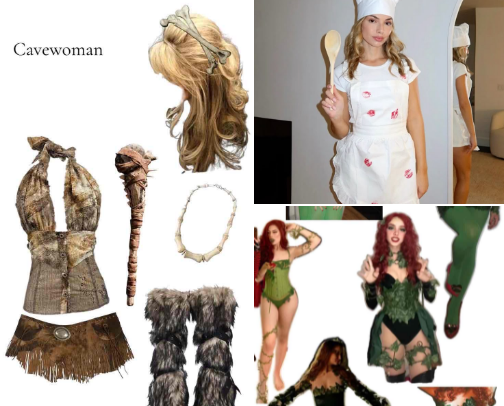 Iconic Halloween costumes🎃 cover photo collage