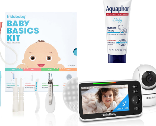 New Parent Survival Kit cover photo collage