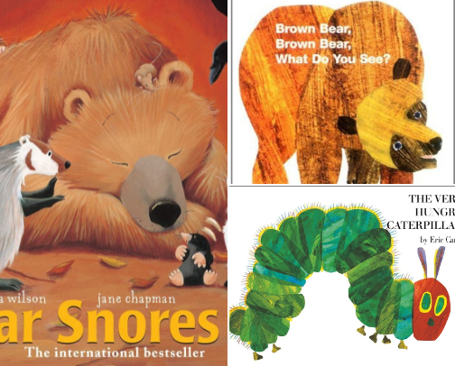 Our favorite kids books cover photo collage