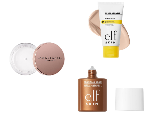 makeup routine cover photo collage