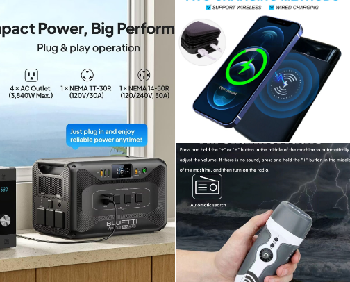 Items That Can Help You In Case Of Power Outage - Must Have cover photo collage