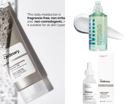 Skincare Products/For All The Skin cover photo collage