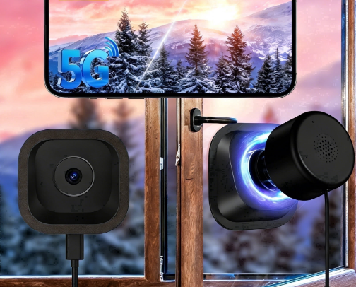 Security cams cover photo collage